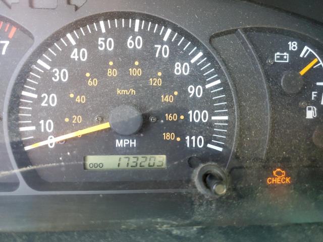 5TBBN44141S202500 - 2001 TOYOTA TUNDRA ACCESS CAB ვერცხლისფერი ფოტო 9