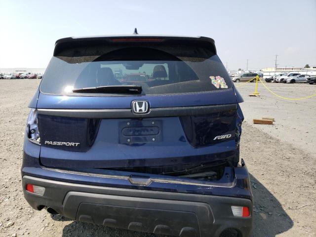 5FNYF8H5XLB015465 - 2020 HONDA PASSPORT EXL ლურჯი ფოტო 6