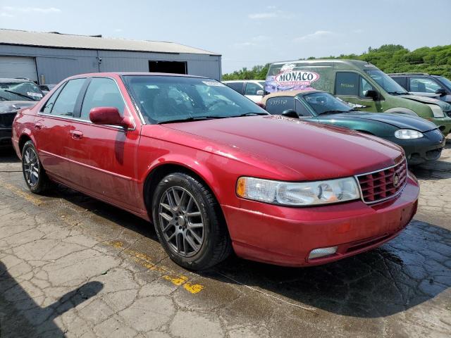 1G6KY54921U234421 - 2001 CADILLAC SEVILLE STS RED photo 4