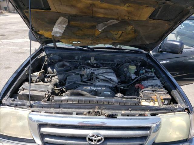 4TASN92N9YZ622722 - 2000 TOYOTA TACOMA XTRACAB PRERUNNER შავი ფოტო 11
