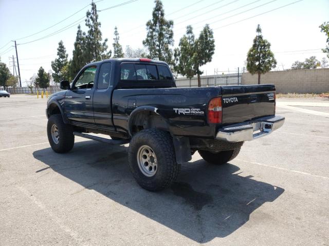 4TASN92N9YZ622722 - 2000 TOYOTA TACOMA XTRACAB PRERUNNER შავი ფოტო 2