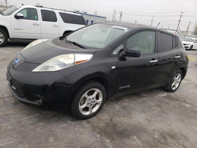 JN1AZ0CP0BT000894 - 2011 NISSAN LEAF SV BLACK photo 1