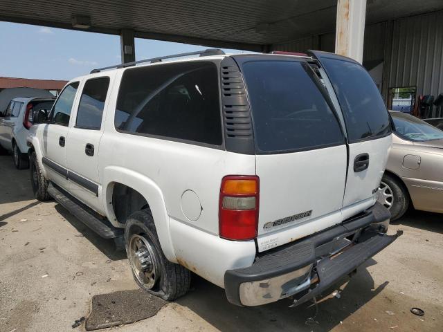 3GNGC26U83G212597 - 2003 CHEVROLET SUBURBAN C2500 WHITE photo 2