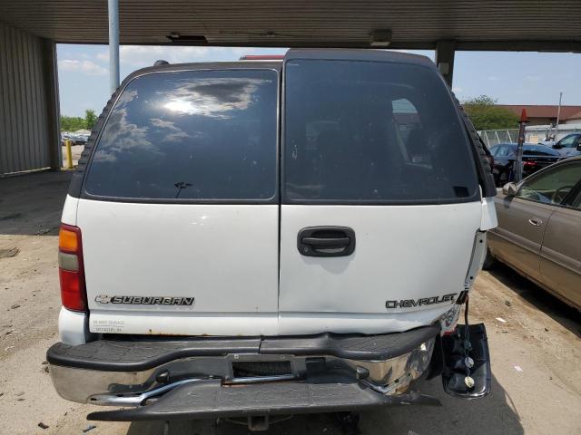 3GNGC26U83G212597 - 2003 CHEVROLET SUBURBAN C2500 WHITE photo 6