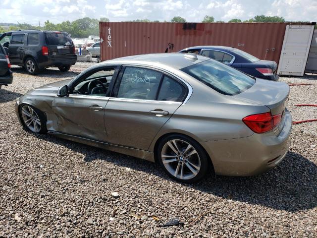 WBA8E9G59GNU30467 - 2016 BMW 328 I SULEV GRAY photo 2