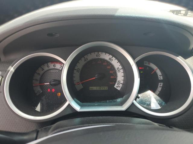 5TFJU4GN0DX048760 - 2013 TOYOTA TACOMA DOUBLE CAB PRERUNNER SILVER photo 9