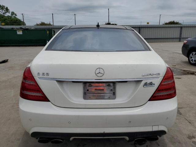 WDDNG7HB4AA313957 - 2010 MERCEDES-BENZ S 63 AMG WHITE photo 6