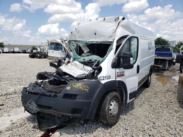 3C6TRVDGXLE104943 - 2020 RAM PROMASTER 2500 HIGH Biały zdjęcie 2