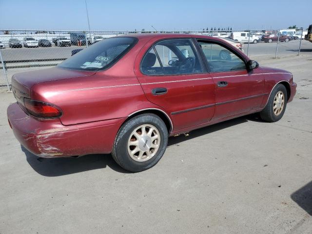 1Y1SK5280SZ016292 - 1995 GEO PRIZM LSI BURGUNDY photo 3