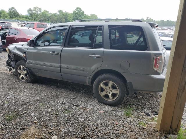 5FNYF186X7B022003 - 2007 HONDA PILOT EXL GRAY photo 2