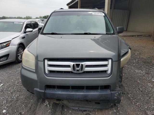 5FNYF186X7B022003 - 2007 HONDA PILOT EXL GRAY photo 5