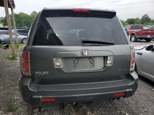 5FNYF186X7B022003 - 2007 HONDA PILOT EXL GRAY photo 6