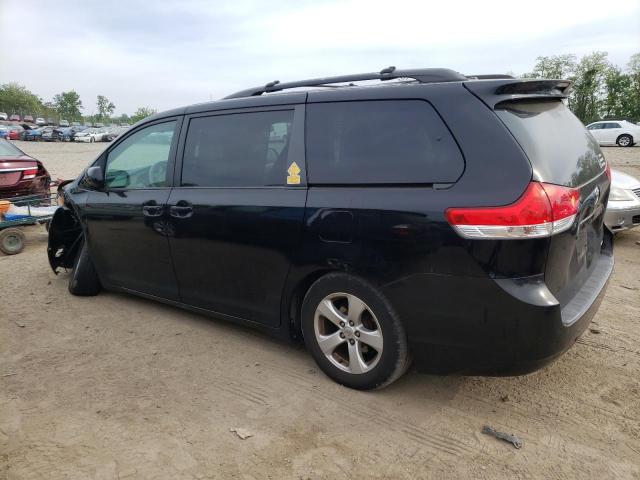 5TDKK3DC3ES409025 - 2014 TOYOTA SIENNA LE BLACK photo 2