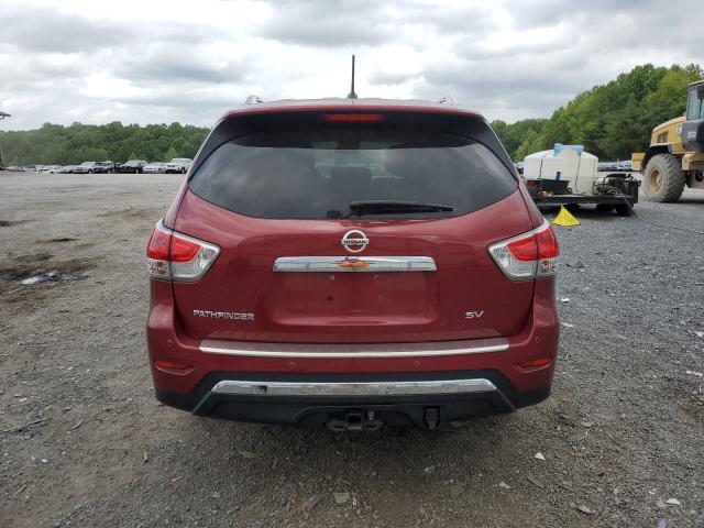 5N1AR2MM5EC689392 - 2014 NISSAN PATHFINDER S RED photo 6