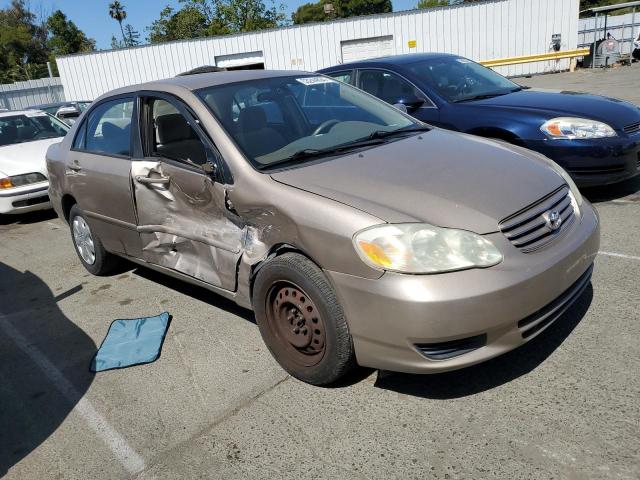 1NXBR32E84Z330925 - 2004 TOYOTA COROLLA CE BEIGE photo 4