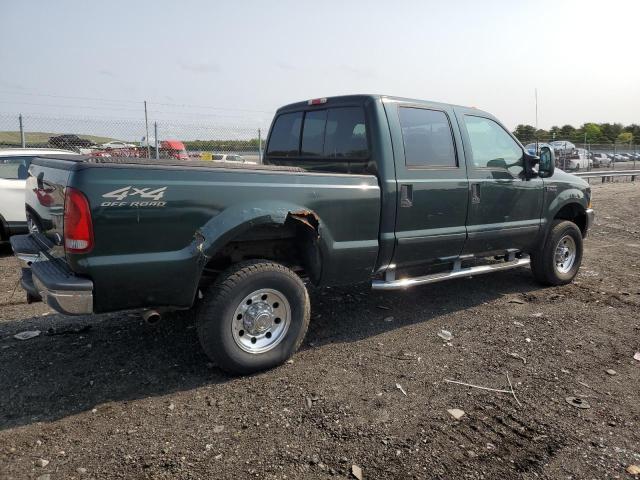 1FTSW31L02ED08678 - 2002 FORD F350 SRW SUPER DUTY GREEN photo 3