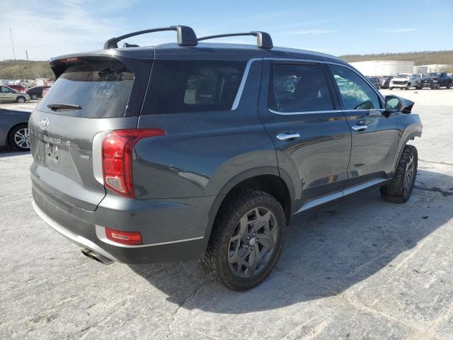 KM8R2DHE7NU379390 - 2022 HYUNDAI PALISADE SEL GRAY photo 3