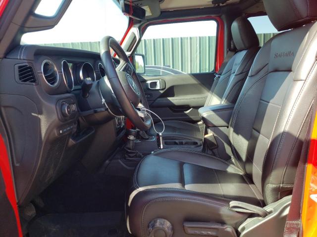 1C4JJXP69NW275522 - 2022 JEEP WRANGLER U SAHARA 4XE RED photo 7