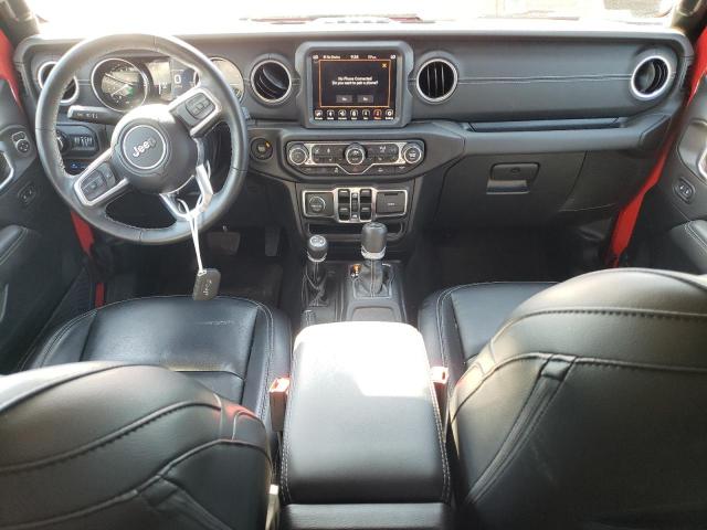 1C4JJXP69NW275522 - 2022 JEEP WRANGLER U SAHARA 4XE RED photo 8