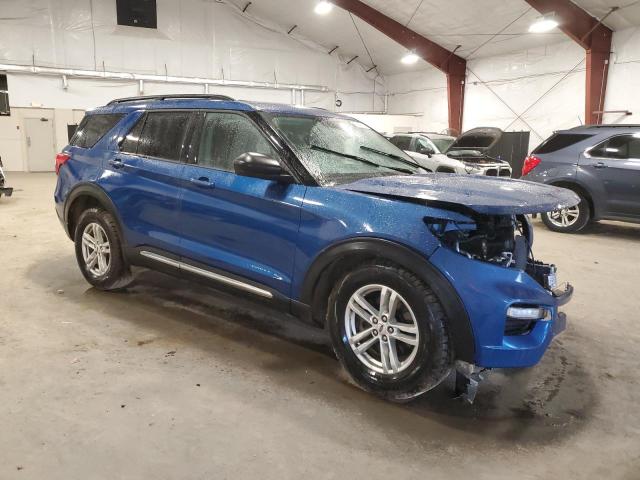 1FMSK8DH3NGB21827 - 2022 FORD EXPLORER XLT ლურჯი ფოტო 4