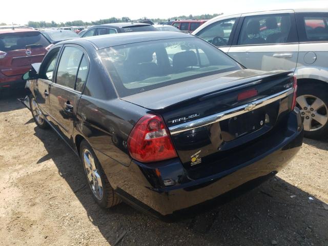 1G1ZU57N47F244650 - 2007 CHEVROLET MALIBU LTZ შავი ფოტო 3