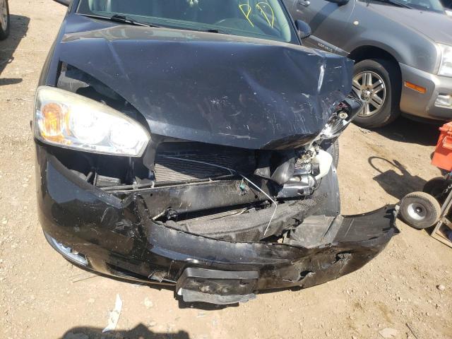 1G1ZU57N47F244650 - 2007 CHEVROLET MALIBU LTZ შავი ფოტო 9
