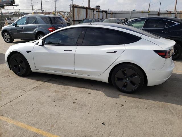 5YJ3E1EA3PF603283 - 2023 TESLA MODEL 3 WHITE photo 2