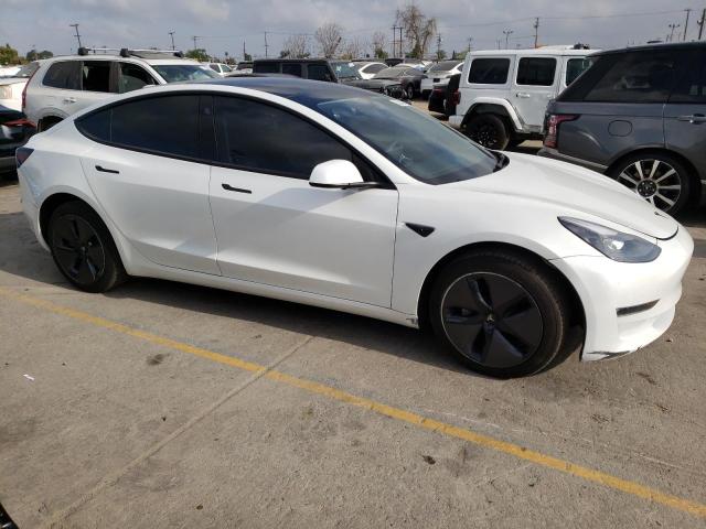 5YJ3E1EA3PF603283 - 2023 TESLA MODEL 3 WHITE photo 4