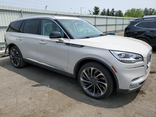 5LM5J7XC2LGL19223 - 2020 LINCOLN AVIATOR RESERVE CREAM photo 4