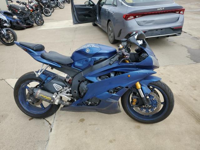 JYARJ12Y16A001640 - 2006 YAMAHA YZFR6 C BLUE photo 1