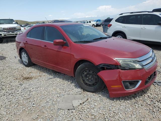 3FAHP0JG1AR179666 - 2010 FORD FUSION SEL RED photo 4