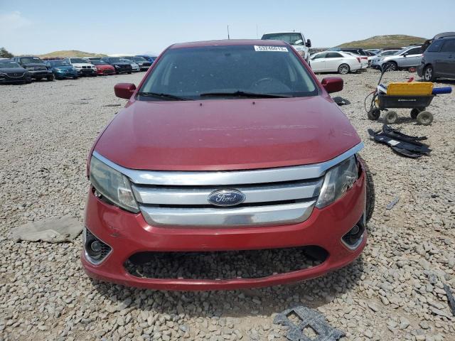 3FAHP0JG1AR179666 - 2010 FORD FUSION SEL RED photo 5