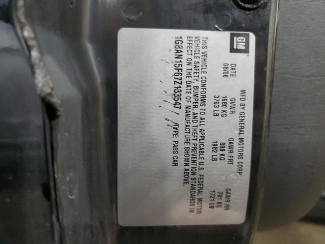 1G8AN15F67Z133547 - 2007 SATURN ION LEVEL 2 黑色 照片 13