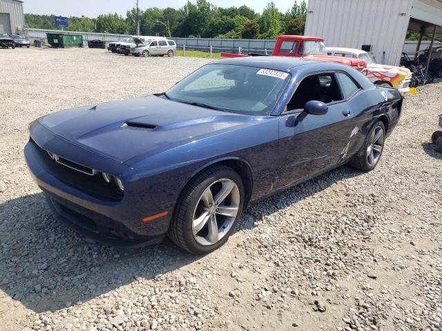 2C3CDZAG7FH823728 - 2015 DODGE CHALLENGER SXT BLUE photo 1