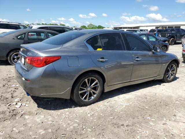 JN1EV7AP3HM738717 - 2017 INFINITI Q50 PREMIUM GRAY photo 3