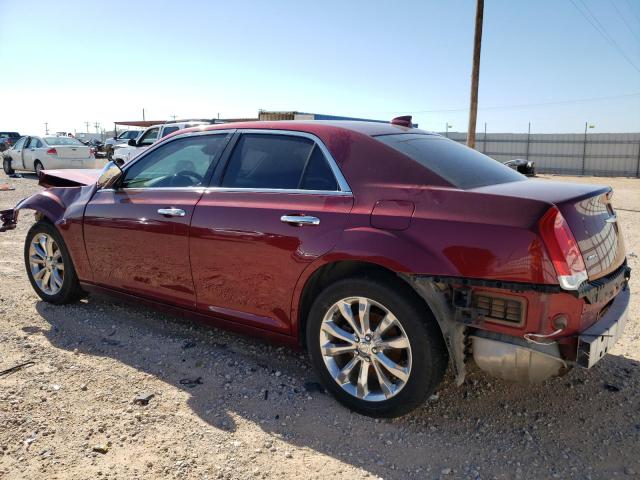 2C3CCAKG3JH250399 - 2018 CHRYSLER 300 LIMITED MAROON photo 2