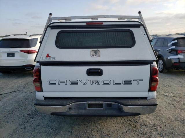 1GCEC14V77Z183136 - 2007 CHEVROLET SILVERADO C1500 CLASSIC WHITE photo 6