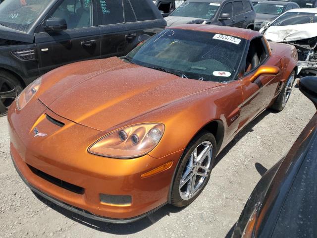 1G1YY26E285122666 - 2008 CHEVROLET CORVETTE Z06 ORANGE photo 1