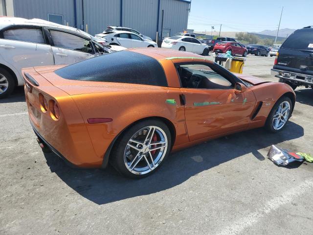 1G1YY26E285122666 - 2008 CHEVROLET CORVETTE Z06 ORANGE photo 3