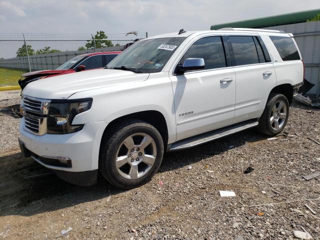 1GNSCCKC2FR261618 - 2015 CHEVROLET TAHOE C1500 LTZ WHITE photo 1