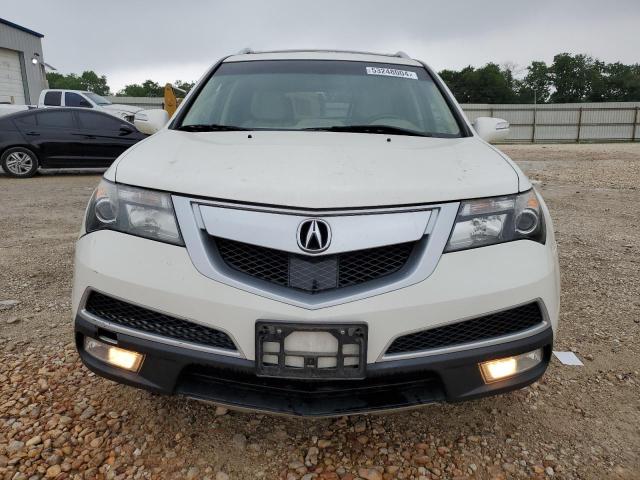 2HNYD2H65CH527442 - 2012 ACURA MDX ADVANCE WHITE photo 5