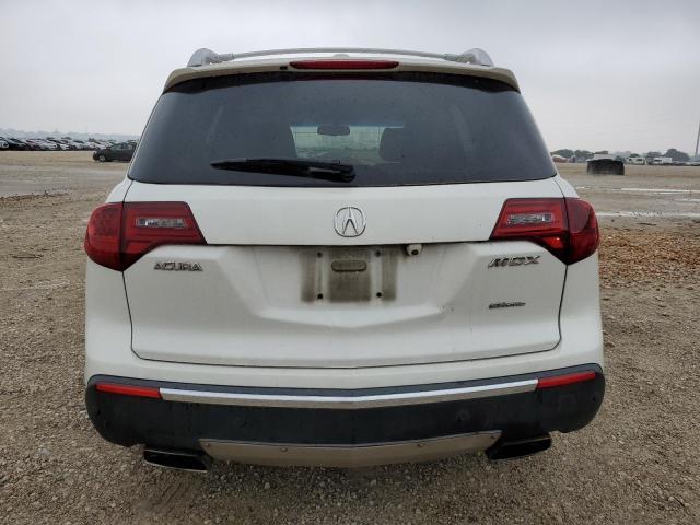 2HNYD2H65CH527442 - 2012 ACURA MDX ADVANCE WHITE photo 6