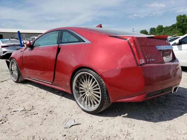 1G6DJ1ED3B0143398 - 2011 CADILLAC CTS PERFORMANCE COLLECTION Kırmızı fotoğraf 2