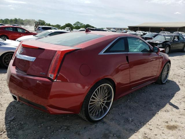 1G6DJ1ED3B0143398 - 2011 CADILLAC CTS PERFORMANCE COLLECTION RED photo 3