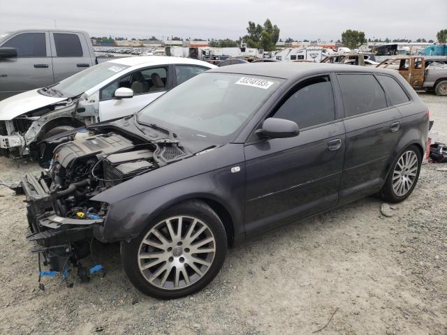 WAUMF78P76A017808 - 2006 AUDI A3 2.0 SPORT GRAY photo 1