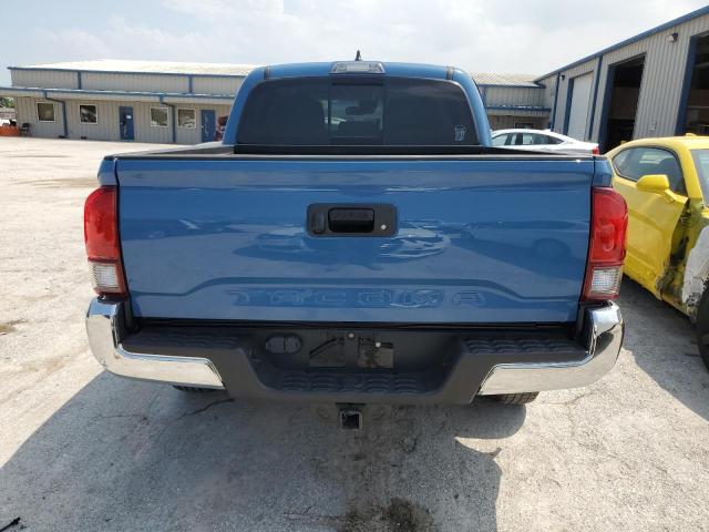 5TFAZ5CN2KX082810 - 2019 TOYOTA TACOMA DOUBLE CAB BLUE photo 6