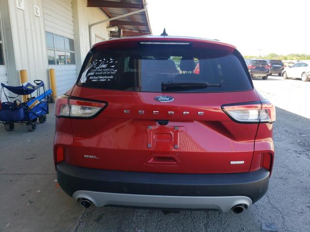 1FMCU0H68LUB90102 - 2020 FORD ESCAPE SEL RED photo 6