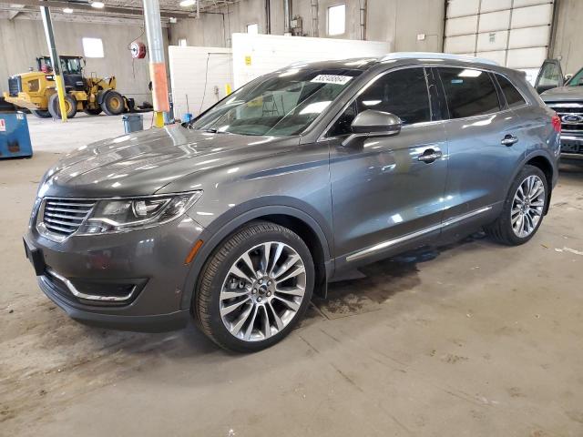 2LMPJ8LP2HBL40943 - 2017 LINCOLN MKX RESERVE رمادي صورة 1