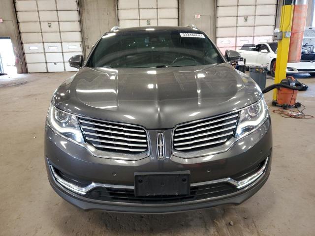 2LMPJ8LP2HBL40943 - 2017 LINCOLN MKX RESERVE رمادي صورة 5