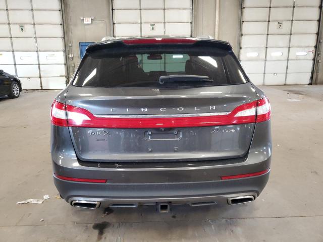 2LMPJ8LP2HBL40943 - 2017 LINCOLN MKX RESERVE رمادي صورة 6